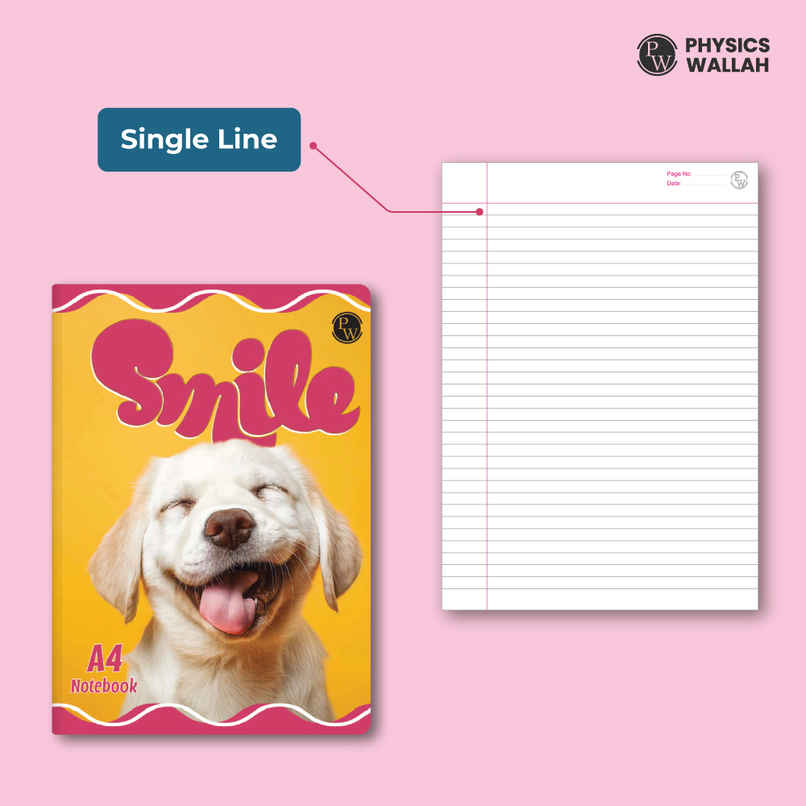 Physics Wallah 240 Pages A4 Notebook | Ruled Notebook for School, College & Office Use | Assorted Physics Wallah 240 Pages A4 Notebook | Ruled Notebook for School, College & Office Use | Assorted