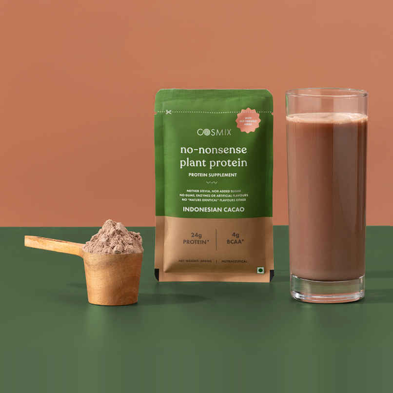 Cosmix No-Nonsense Plant Protein Indonesian Cacao, 24g Protein Cosmix No-Nonsense Plant Protein Indonesian Cacao, 24g Protein