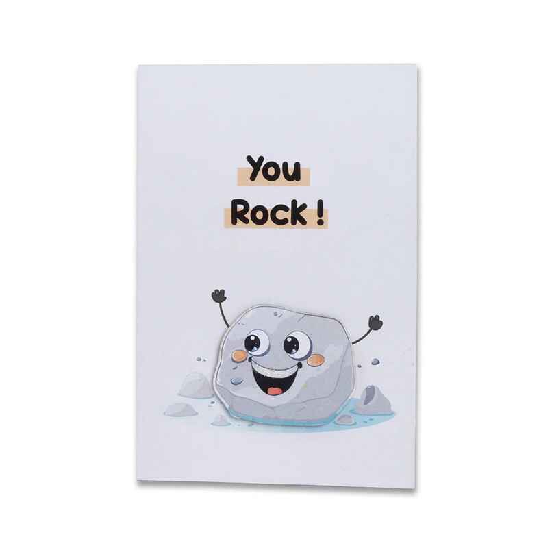 Itsy Bitsy 3d Greeting Card & Envelope You Rock 4 x 6 Inch Approx 2 Pc Lb Itsy Bitsy 3d Greeting Card & Envelope You Rock 4 x 6 Inch Approx 2 Pc Lb
