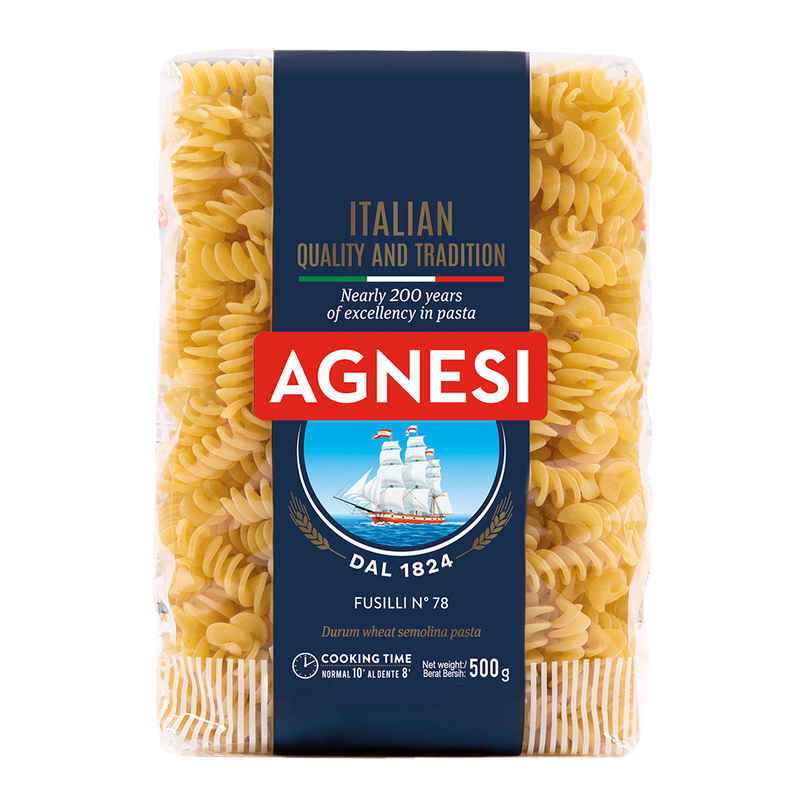 Agnesi Fusilli Pasta