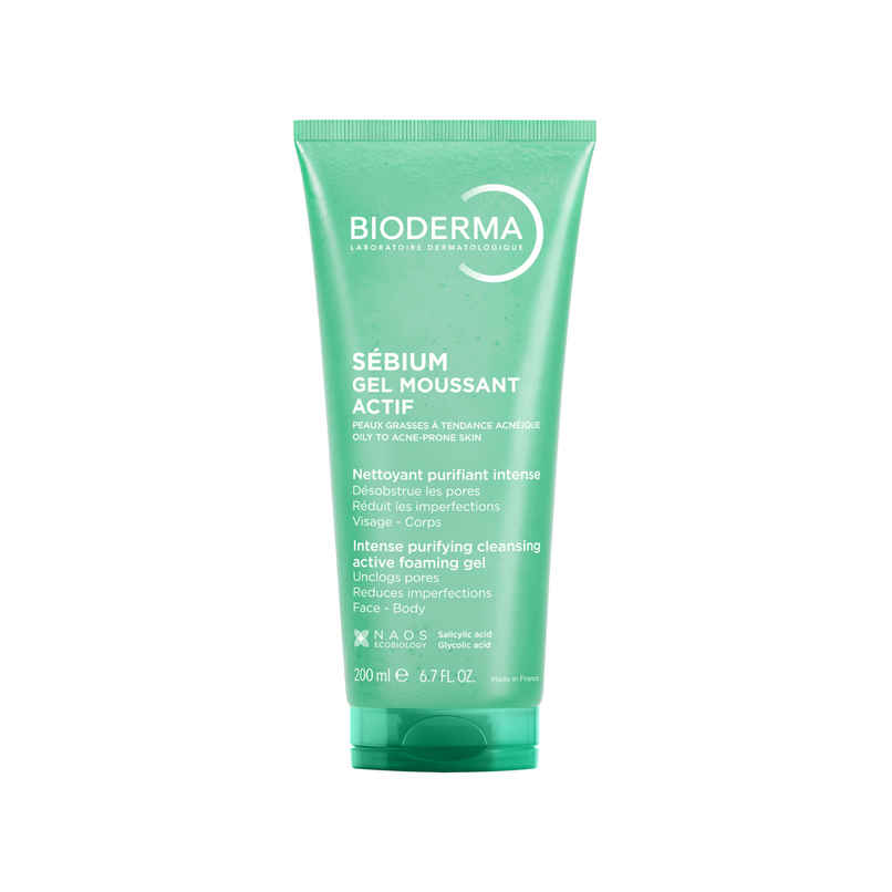 Bioderma Sebium Gel Moussant Oily Skin Actif Cleanser With Salicylic And Glycolic Acid Bioderma Sebium Gel Moussant Oily Skin Actif Cleanser With Salicylic And Glycolic Acid