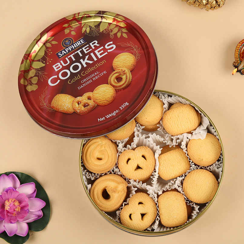 Sapphire Butter Cookies Gold Collection