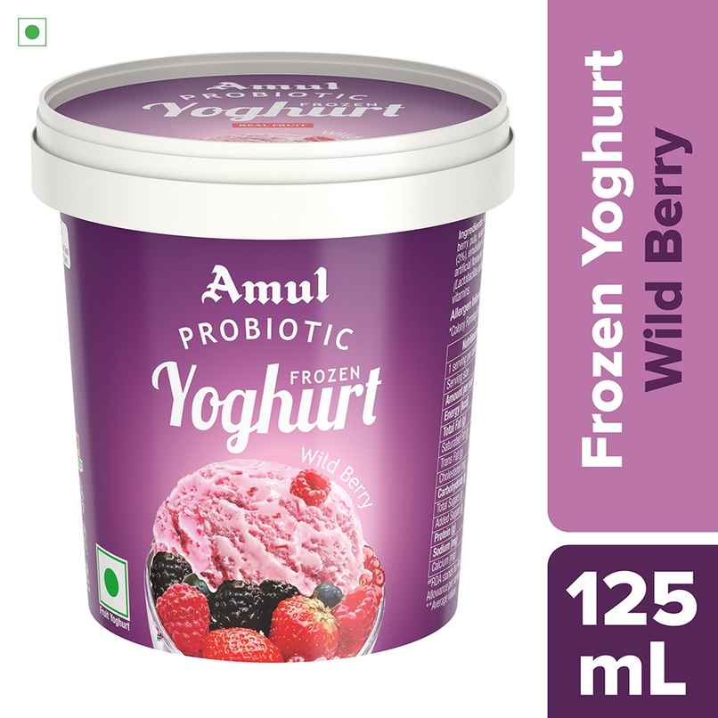 Amul Frozen Yoghurt Wild Berry