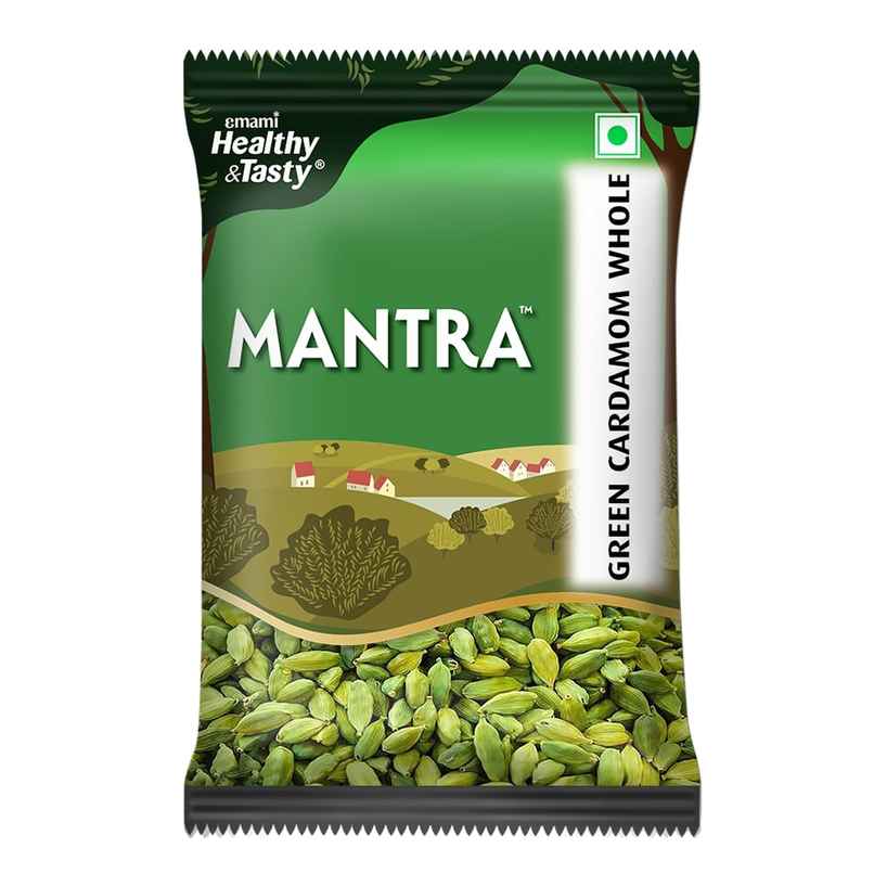 Emami Healthy & Tasty Mantra Green Cardamom Whole Pouch