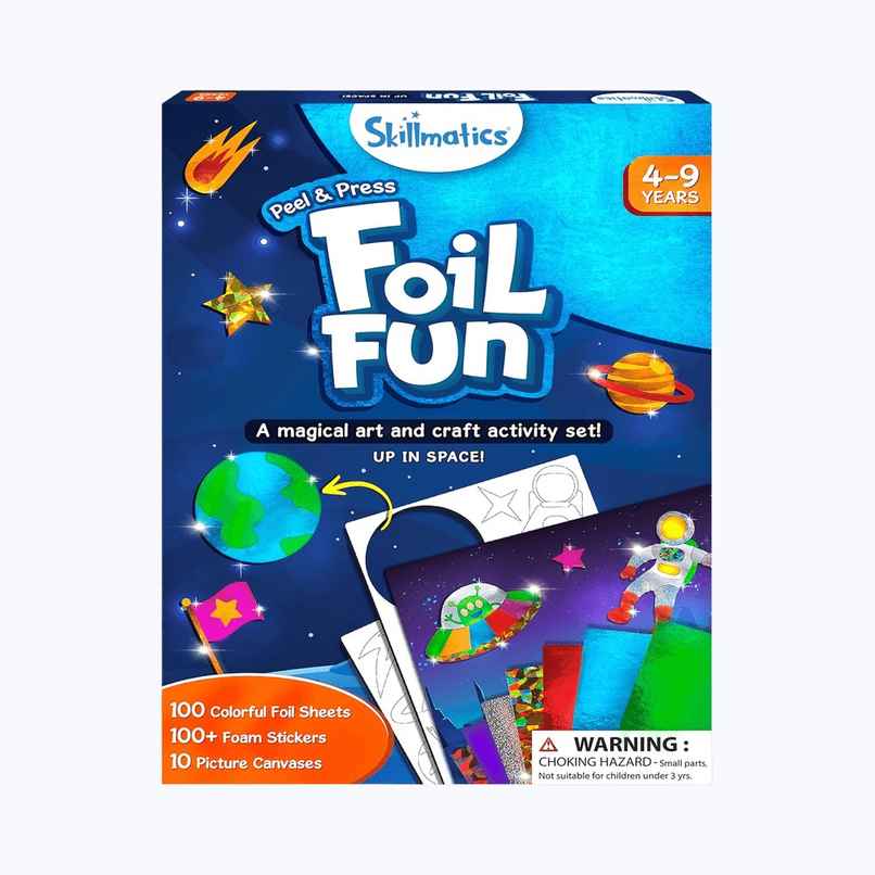 Skillmatics Foil Fun - Up In Space Art & Craft Game (4 - 9 Years) Skillmatics Foil Fun - Up In Space Art & Craft Game (4 - 9 Years)