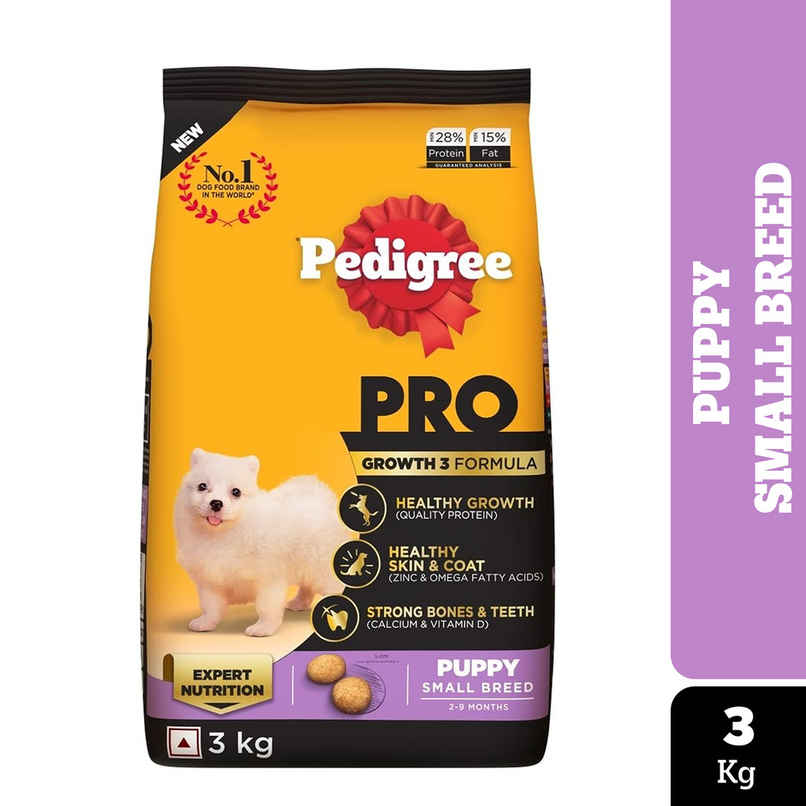 Pedigree PRO Puppy Small Breed Dog Food | 2-9 Months