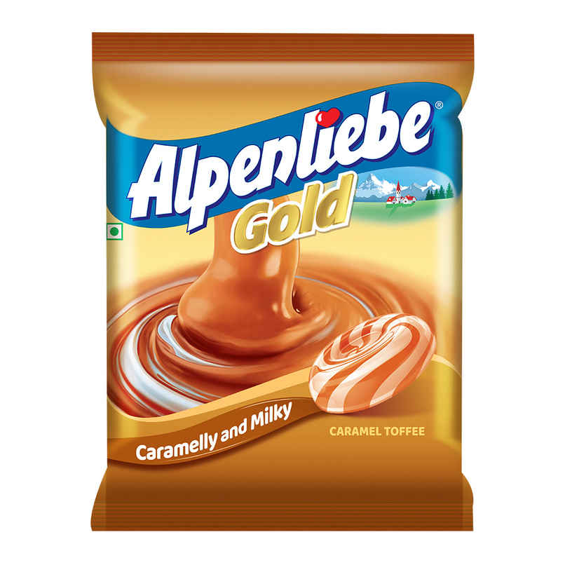 Alpenliebe Gold More Caramelly More Tasty Toffee Pouch Alpenliebe Gold More Caramelly More Tasty Toffee Pouch