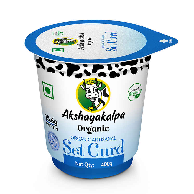 Akshayakalpa Artisanal Organic Set Curd Cup