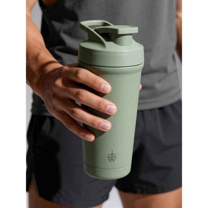 Cultfit Shaker | Bottom Opener | 700 ml | Green
