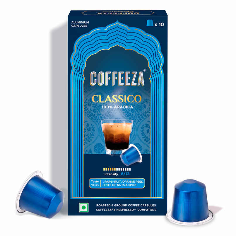Coffeeza Classico Coffee Capsules Box Of 1 | 10 Capsules