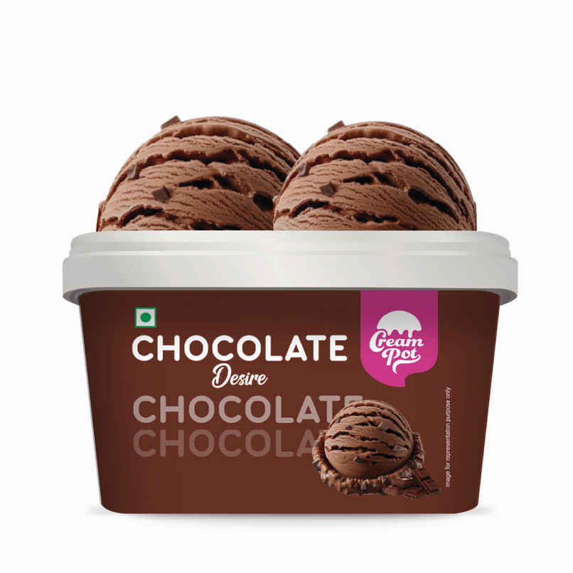 Cream Pot Chocolate Tub | Frozen Dessert Tub Cream Pot Chocolate Tub | Frozen Dessert Tub