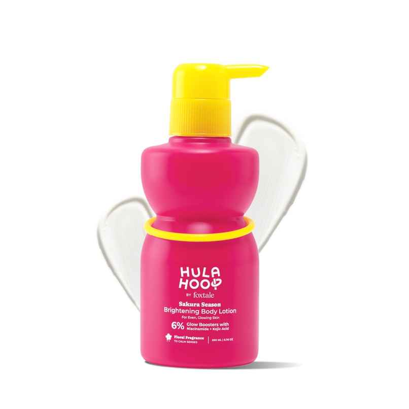 Hula Hoop Brightening Body Lotion For Glowing Skin Hula Hoop Brightening Body Lotion For Glowing Skin