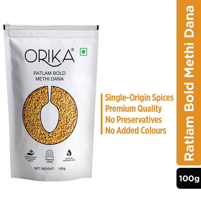 Orika Ratlam Bold Fenugreek | Sabut Methi Dana
