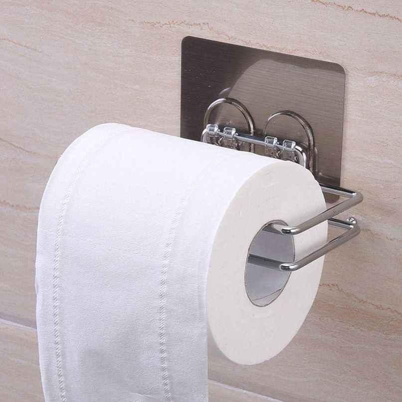 Perpetual Tissue Paper Holder | Stainless Steel Roll Holder for Bathroom & Kitchen | Pack of 2 Perpetual Tissue Paper Holder | Stainless Steel Roll Holder for Bathroom & Kitchen | Pack of 2