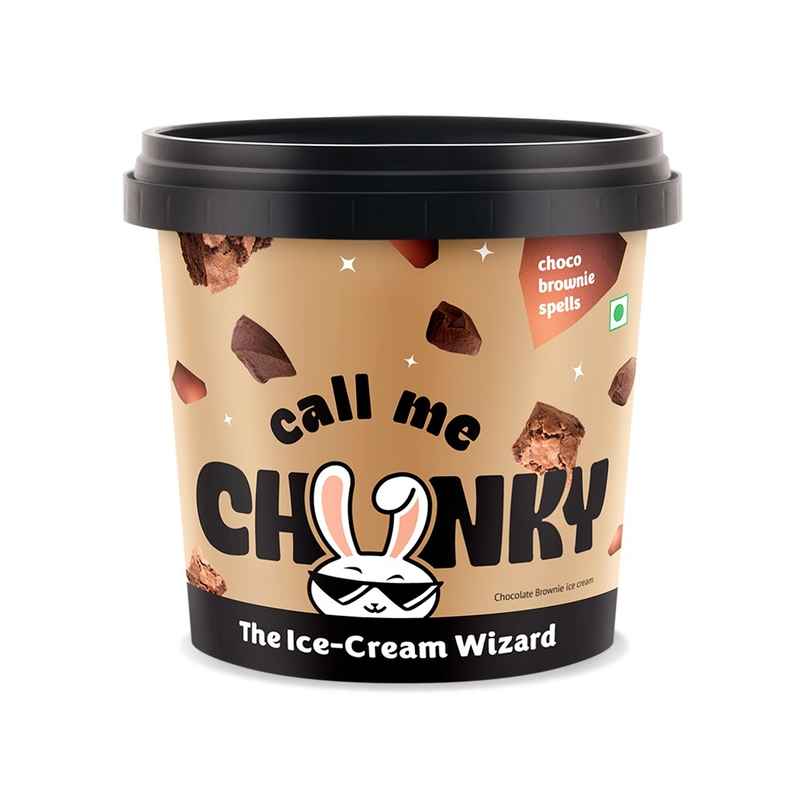 Call Me Chunky Choco Brownie Spells Ice Cream Mini Tub Call Me Chunky Choco Brownie Spells Ice Cream Mini Tub