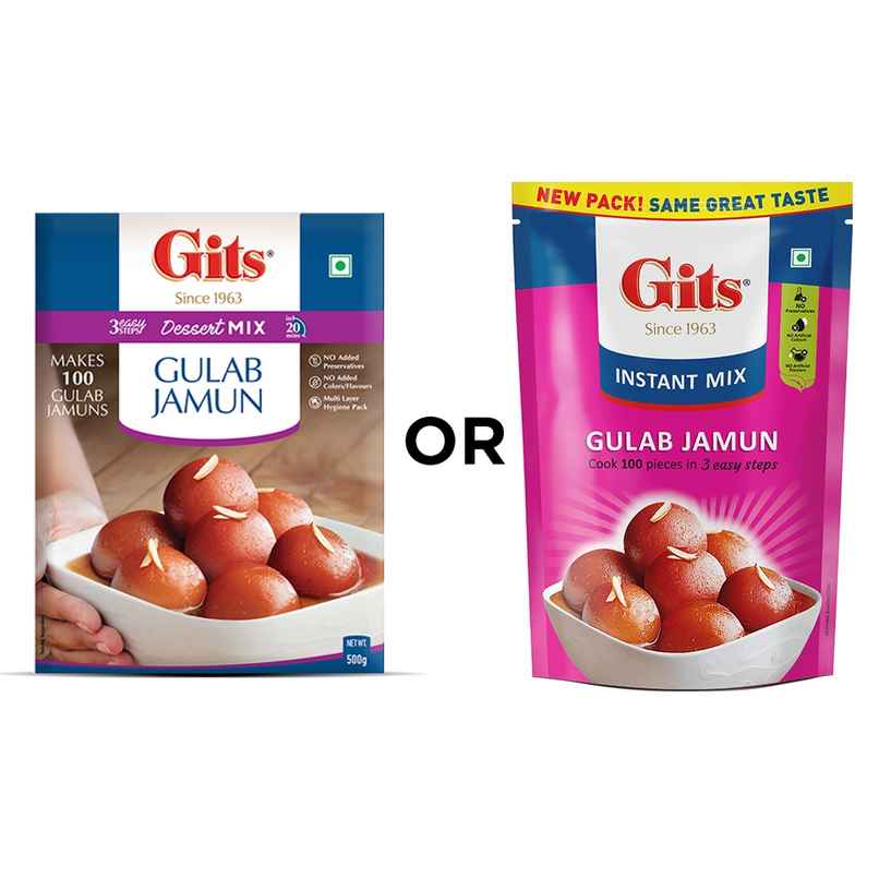 Gits Gulab Jamun Instant Dessert Mix | Easy & Delicious