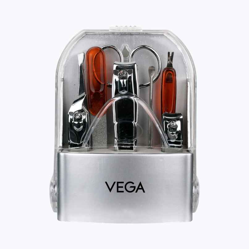 VEGA Manicure Pedicure Set, Nail Scissors Grooming Kit, Pack of 8, | MS-08 VEGA Manicure Pedicure Set, Nail Scissors Grooming Kit, Pack of 8, | MS-08