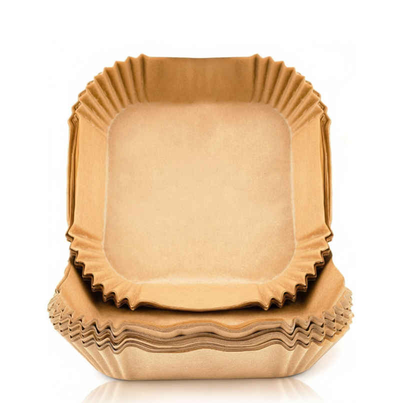 SE7EN Square Air Fryer Disposable Paper Liners Small