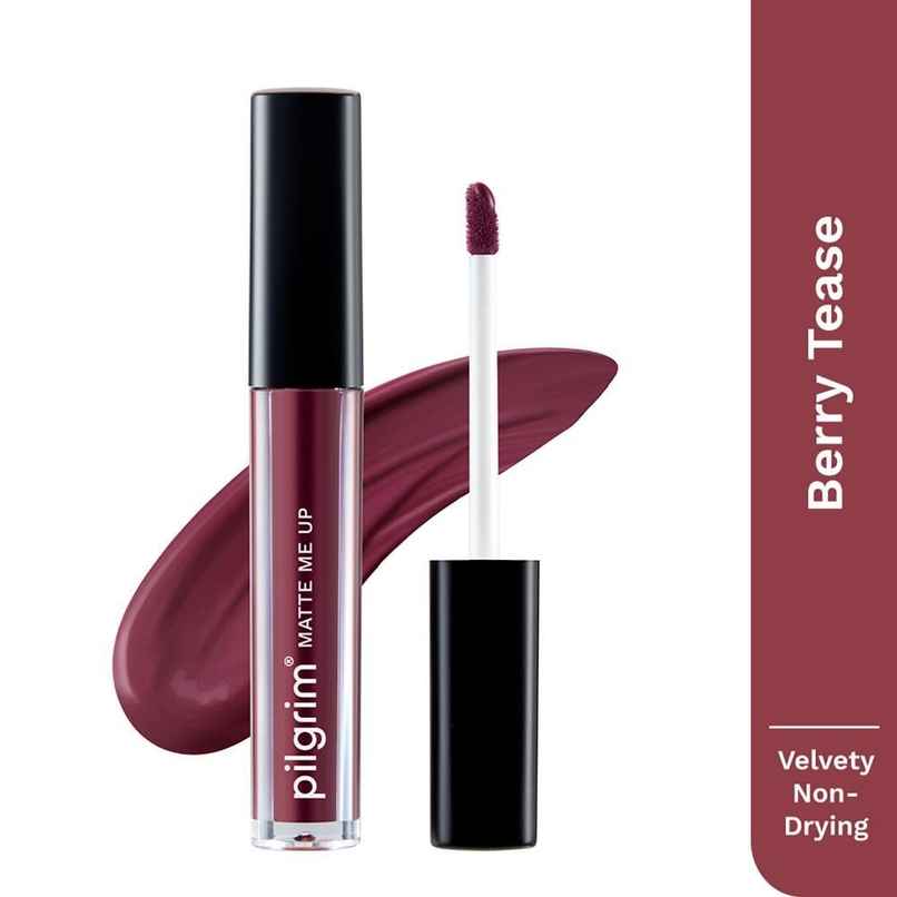 Pilgrim Matte Me Up! Liquid Lipstick | Berry Tease Pilgrim Matte Me Up! Liquid Lipstick | Berry Tease