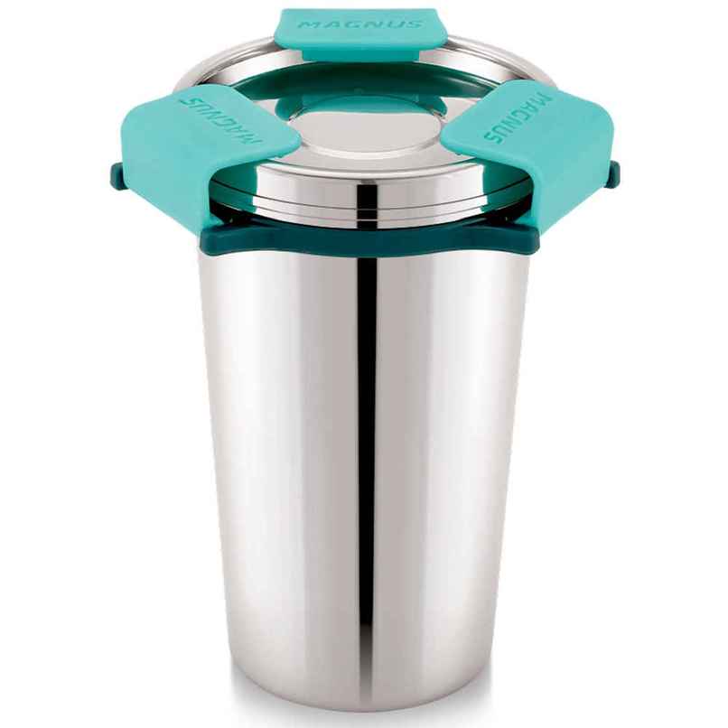 Magnus Revlock Stainless Steel Tumbler | 350Ml | Leak Proof And Airtight Magnus Revlock Stainless Steel Tumbler | 350Ml | Leak Proof And Airtight