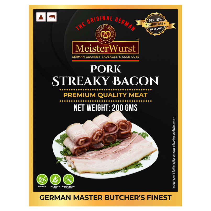 Meisterwurst Pork Streaky Bacon