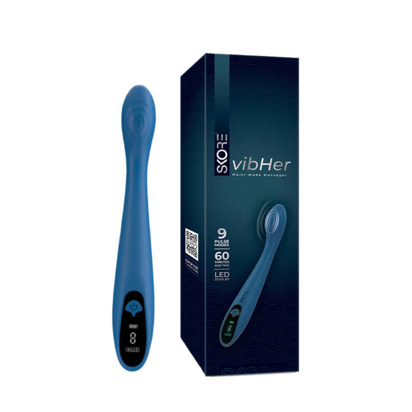 Skore Vibher Multimode Personal Massager with LED Display Skore Vibher Multimode Personal Massager with LED Display