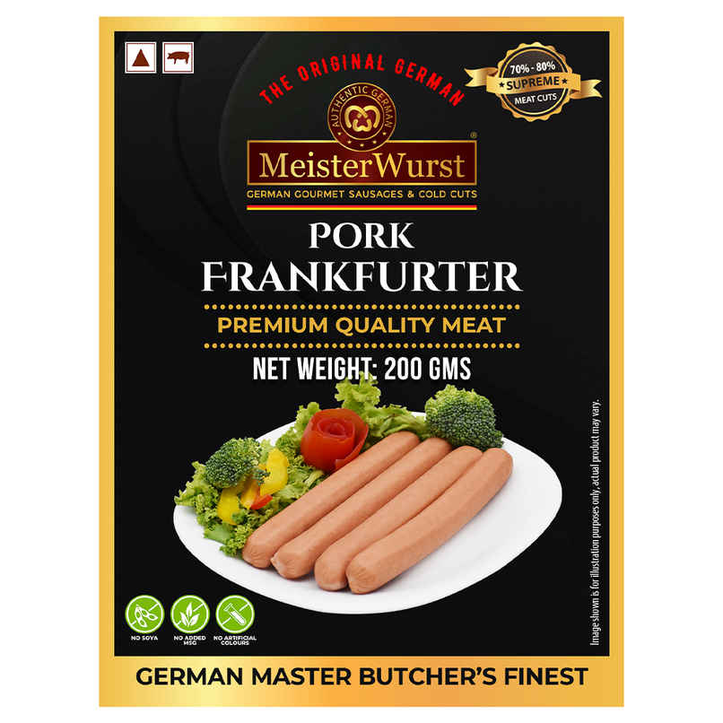Meisterwurst Pork Frankfurter Sausage
