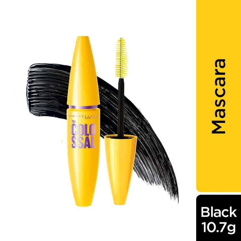 Maybelline Volume Express Colossal Mascara, Washable, Glam Black Maybelline Volume Express Colossal Mascara, Washable, Glam Black