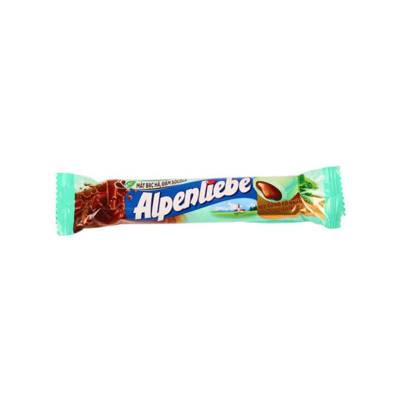 Alpenliebe Mint & Dark Chocolate Flavoured Soft Toffee