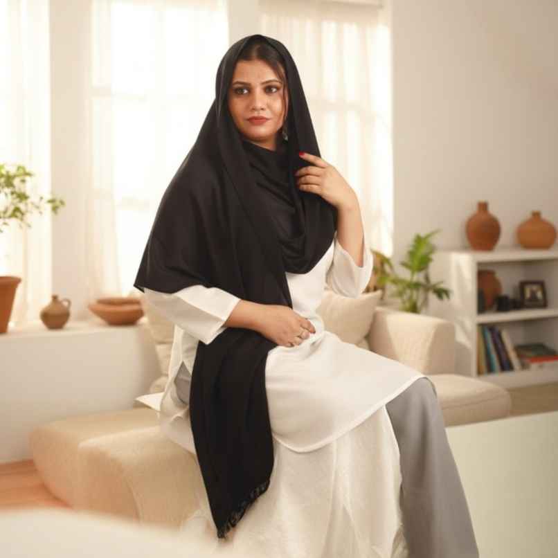 House of Festivals Hijab Black House of Festivals Hijab Black