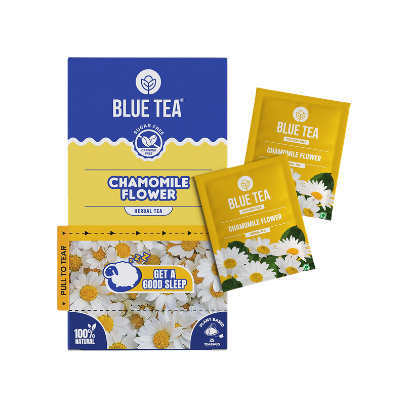 Blue Tea Chamomile Flower Herbal Tea