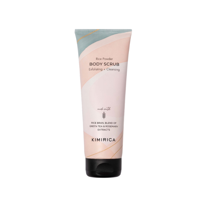 Kimirica Rice Powder Body Scrub | Tube