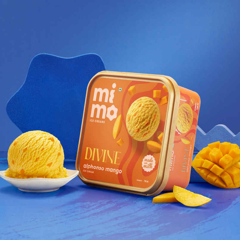 Mimo Alphonso Mango Divine Ice Cream Tub