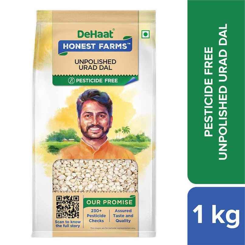 DeHaat HF Urad Dal Unpolished | Pesticide Free DeHaat HF Urad Dal Unpolished | Pesticide Free