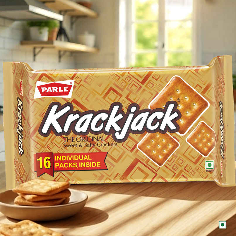 Parle Krackjack Sweet and Salty Biscuits