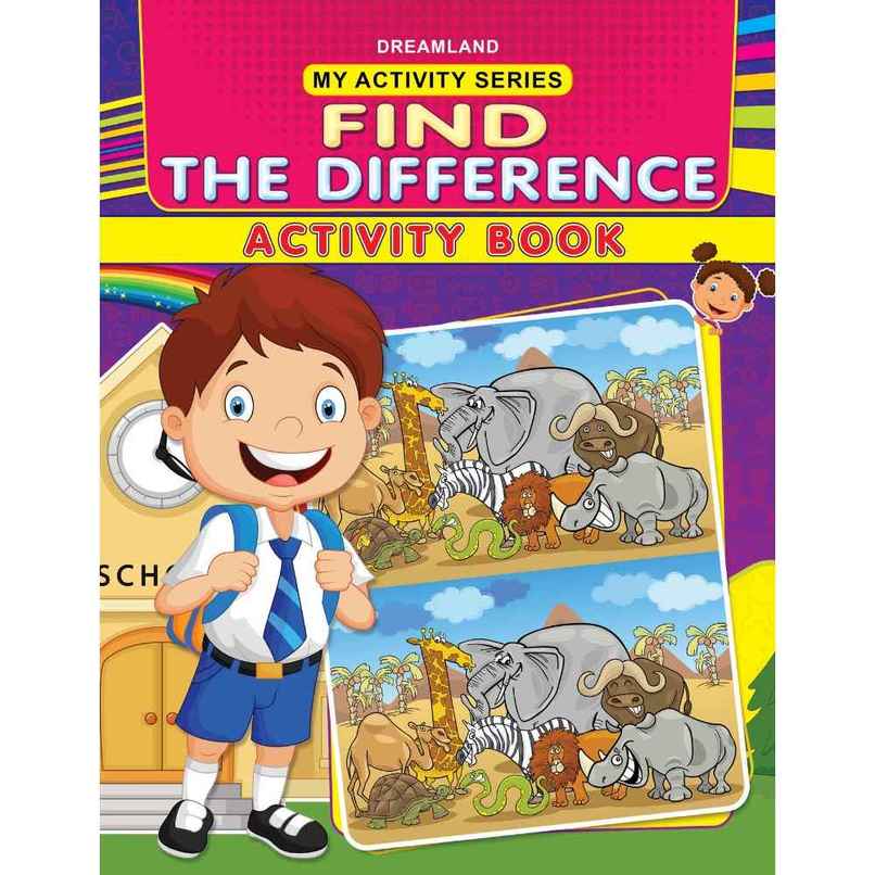 Dreamland My Activity Find the Difference Activity Book | Age 2 to 5