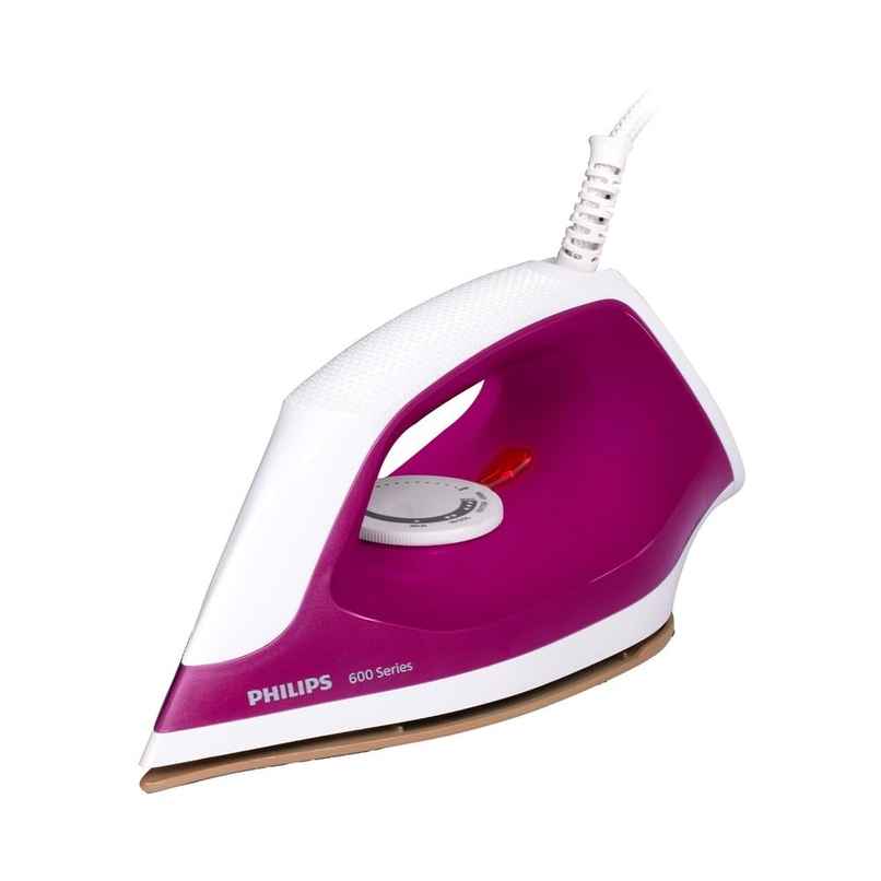 Philips Dry Iron DST0610 30 1000 Watt with Golden Alloy Soleplate