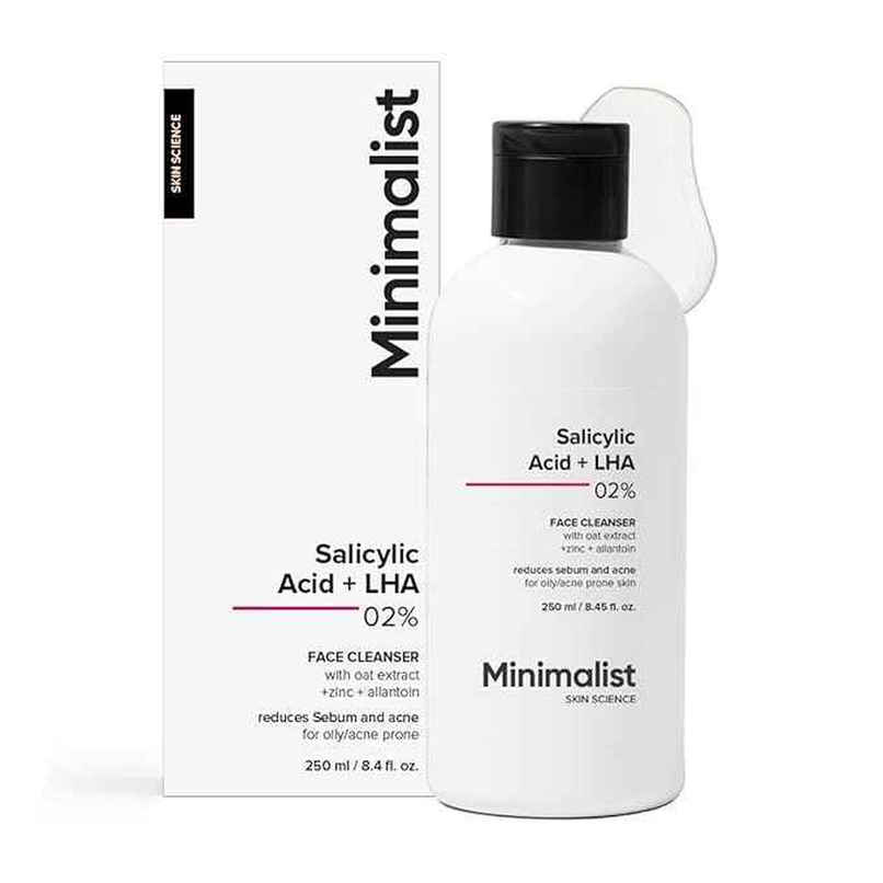 Minimalist Salicylic Acid + LHA 02% Cleanser Face Wash