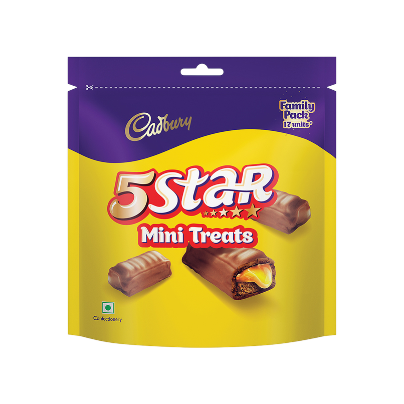 Cadbury 5 Star Mini Treats Chocolate Pack Cadbury 5 Star Mini Treats Chocolate Pack