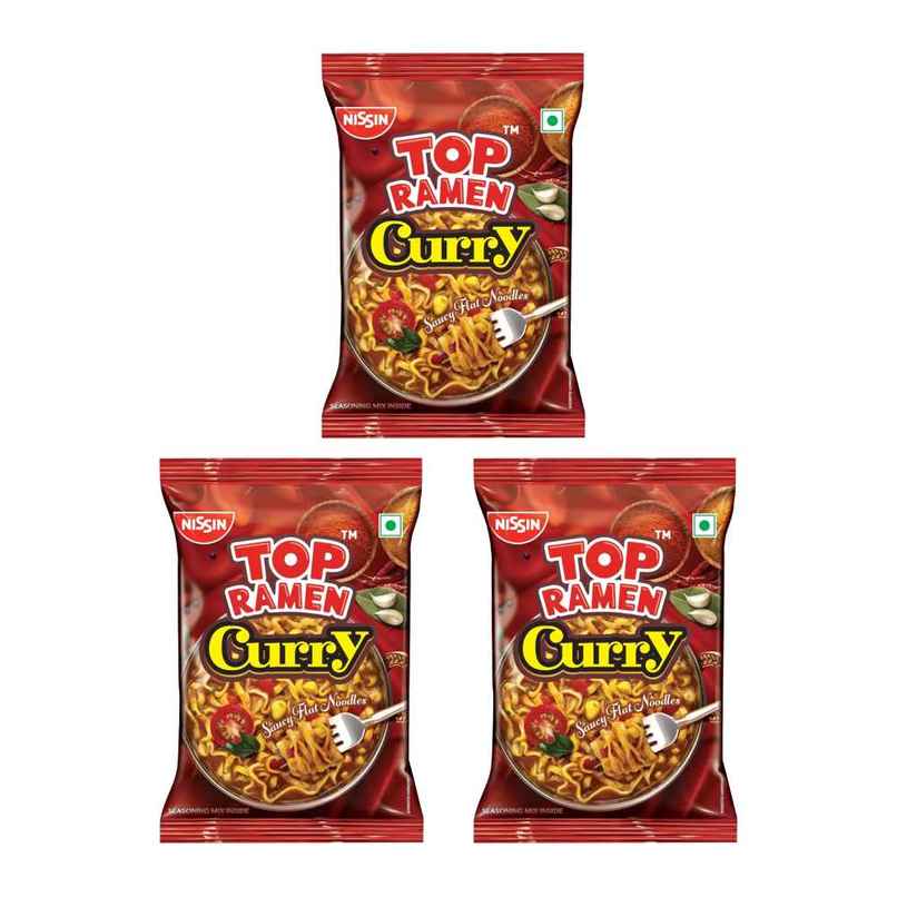 Top Ramen Noodles Curry Veg Pouch Combo Top Ramen Noodles Curry Veg Pouch Combo