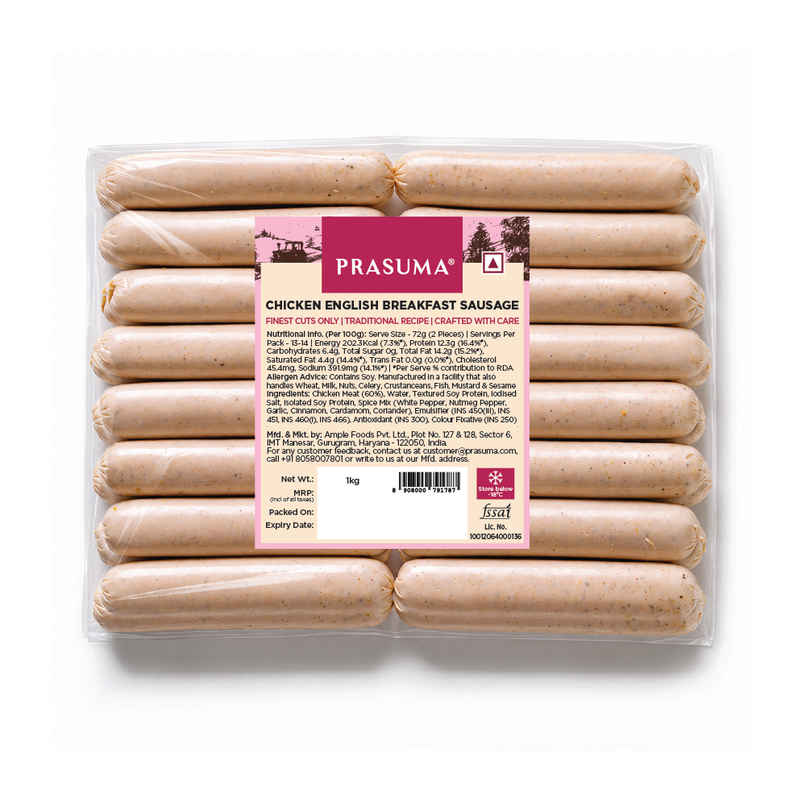 Prasuma Chicken English Breakfast Sausage