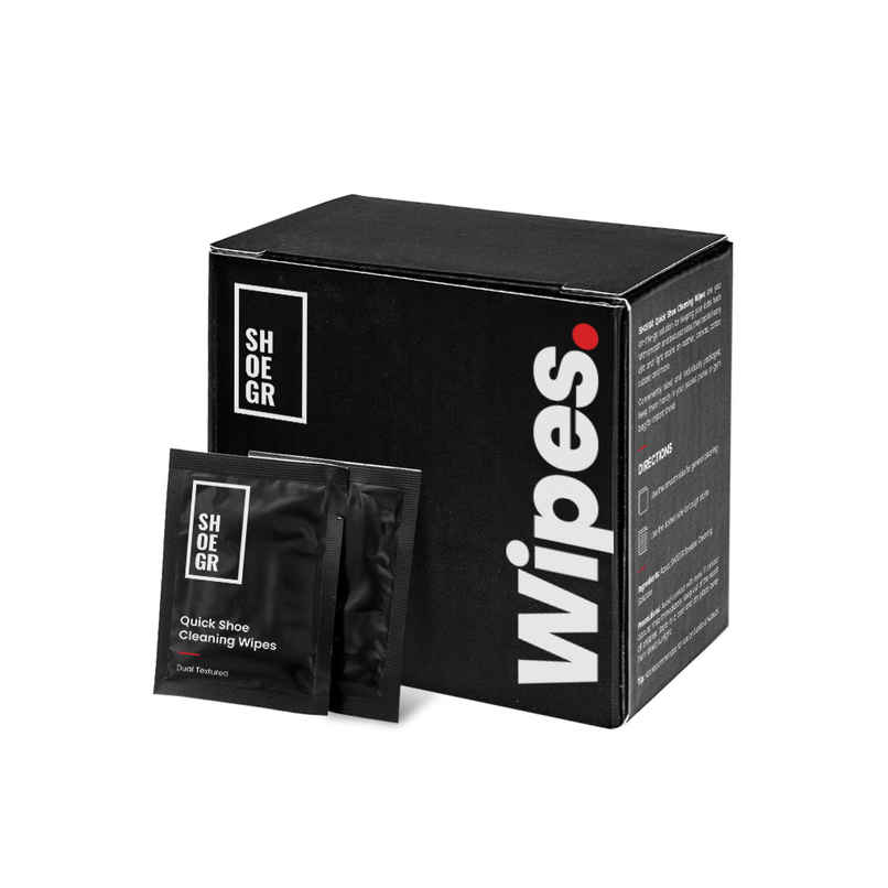 SHOEGR Quick & Robust Shoe Cleaning Wipes SHOEGR Quick & Robust Shoe Cleaning Wipes