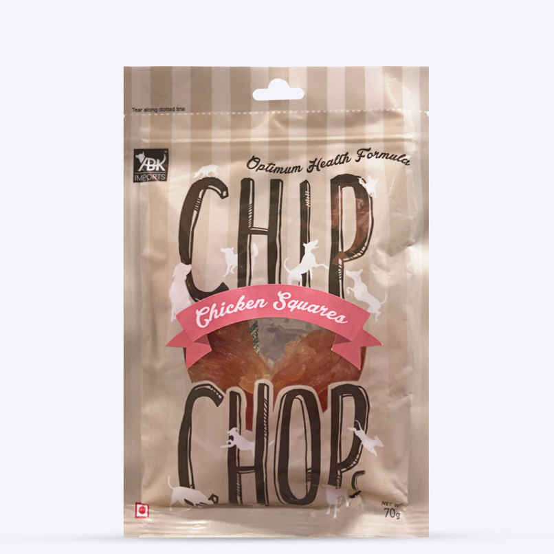 Chip Chops Chicken Squares Dog Treat Chip Chops Chicken Squares Dog Treat