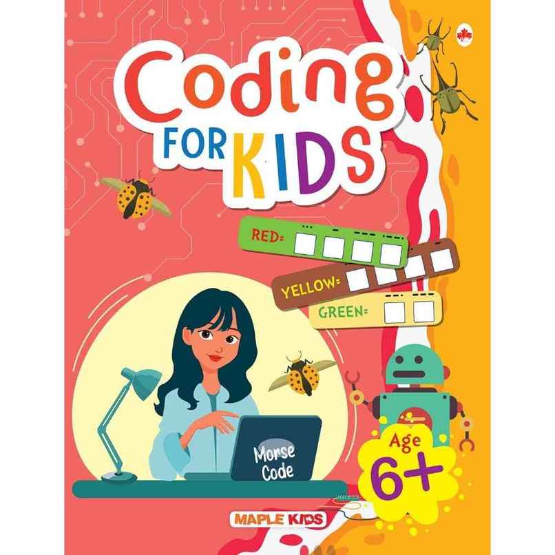 Introduction to Coding for Kids - Brain Activity Book for Kids - Age 6+