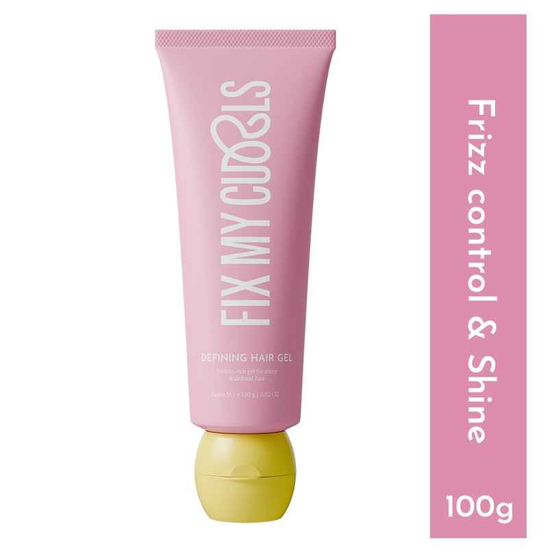 Fix My Curls Defining Hair Gel Enriched With Sunflower Oil & Keratin Strong Hold Curl Sculpting Gel Fix My Curls Defining Hair Gel Enriched With Sunflower Oil & Keratin Strong Hold Curl Sculpting Gel