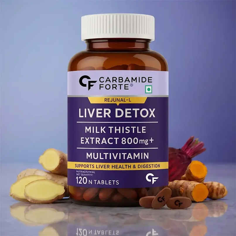 Carbamide Forte Liver Detox Supplement with Milk Thistle | 800mg Milk Thistle Extract (30:1) 120 tab Carbamide Forte Liver Detox Supplement with Milk Thistle | 800mg Milk Thistle Extract (30:1) 120 tab