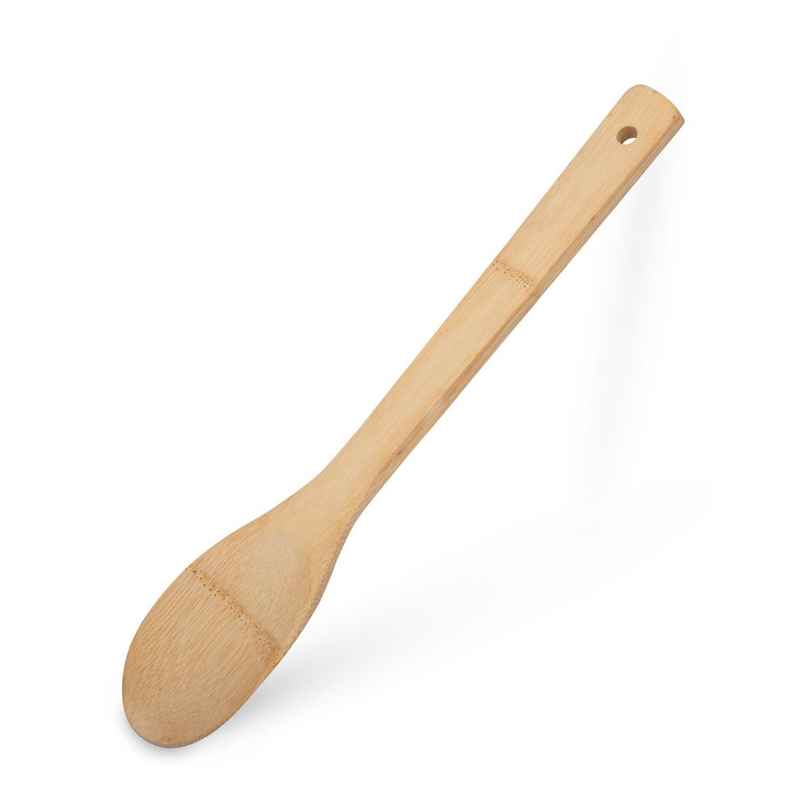 Fackelmann - Solid Turner 30 Cm - High-Quality Bamboo - Wood Brown, Durable, Eco-Friendly Fackelmann - Solid Turner 30 Cm - High-Quality Bamboo - Wood Brown, Durable, Eco-Friendly