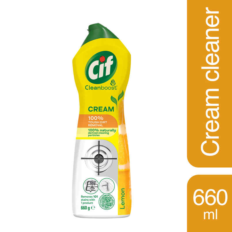 Cif Cream Multi Purpose Lemon Spray Cleaner