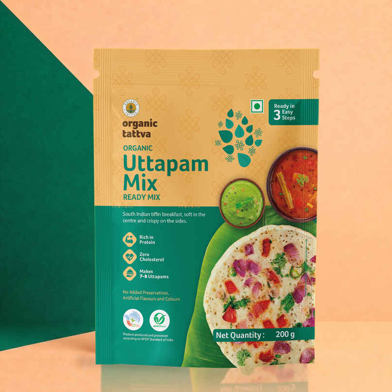 Organic Tattva Uttapam Ready Mix Organic Tattva Uttapam Ready Mix