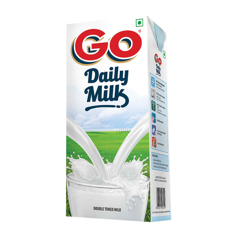 Go Daily Double Tonned Milk Tetra Pack Go Daily Double Tonned Milk Tetra Pack